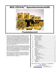 MOLYDUVAL Gesamtkatalog - Baumann-oil.de