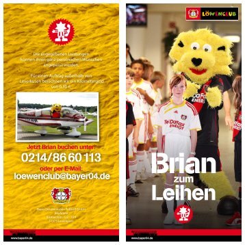 Brian zum Leihen - Bayer 04 Leverkusen