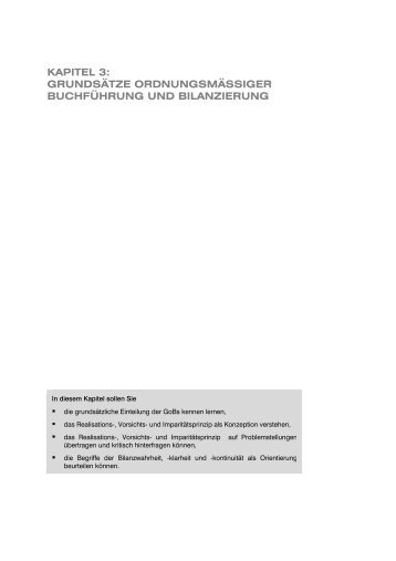 grundsätze ordnungsmässiger buchführung und bilanzierung