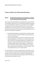 Thesen zur Reform der Verbraucherentschuldung