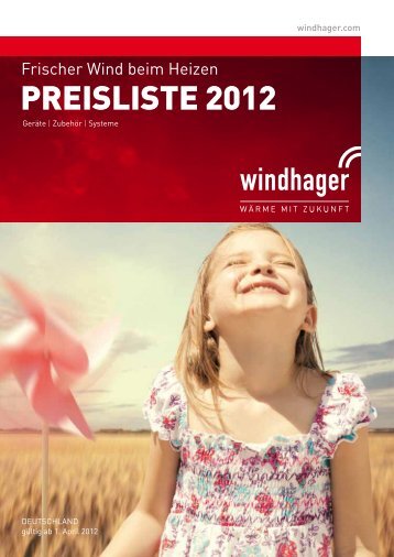 PREISLISTE 2012