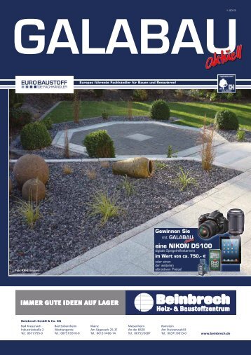 Galabau-Aktuell Ausgabe 1/2013 - Beinbrech Holz und ...