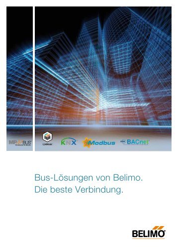 Bus-Lösungen von Belimo. Die beste Verbindung.