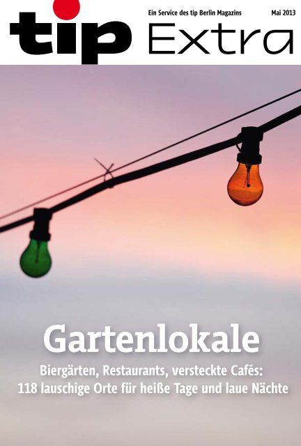 Gartenlokale - Berliner Zeitung