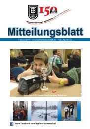 Mitteilungsblatt - Berliner Turnerschaft