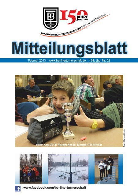 Mitteilungsblatt - Berliner Turnerschaft