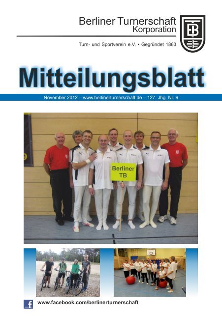 Mitteilungsblatt - Berliner Turnerschaft