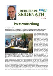 Kompetenzteam Energie des CSU-Kreisverbands Dachau besucht ...