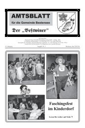 Ausgabe 03/2006 - Bestensee