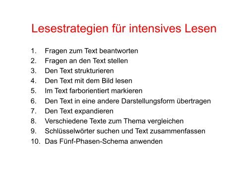 Vortrag Prof. Josef Leisen Leseförderung