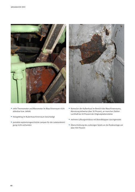 Jahresbericht 2012 - Berufsgenossenschaft für Transport und ...