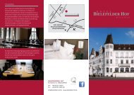Hotelprospekt Hotel Bielefelder Hof zum Download