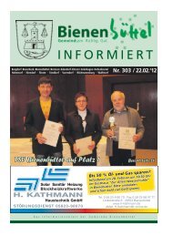 INFORMIERT - Gemeinde Bienenbüttel