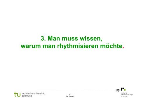 Die „Rhythmisierung“ in der Ganztagsschule als gelingender Faktor ...