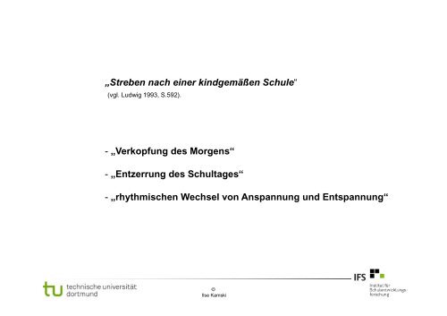 Die „Rhythmisierung“ in der Ganztagsschule als gelingender Faktor ...