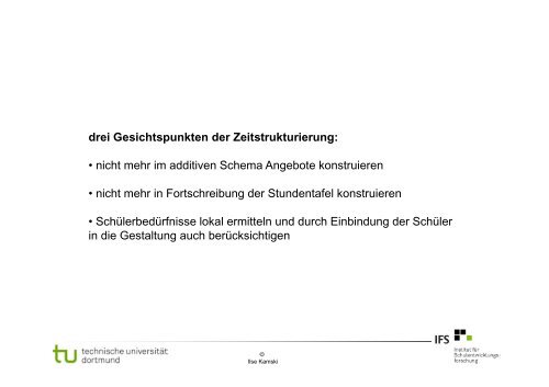 Die „Rhythmisierung“ in der Ganztagsschule als gelingender Faktor ...