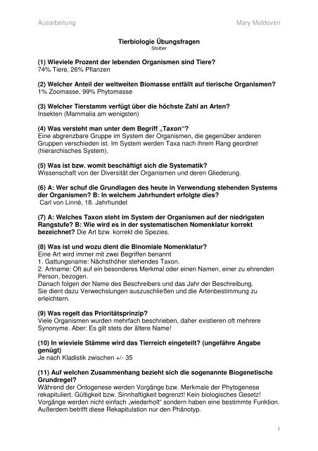 Ubungsfragen Stoiber Ausgearbeitet 1
