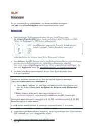 BLUT - Biochemie - Nachhilfe