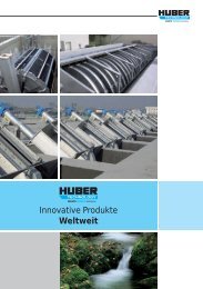 Übersichtsbroschüre der kompletten HUBER ... - Biogas-Infoboard