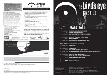 Programm als PDF - The Bird's Eye