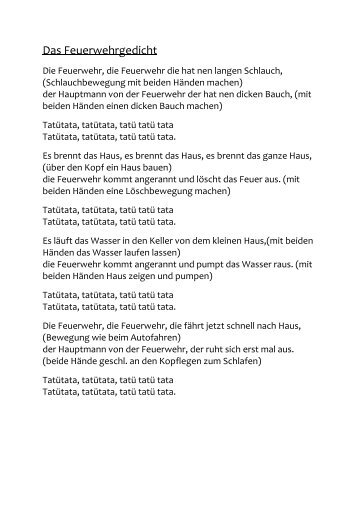 Das Feuerwehr Gedicht - Bistum Mainz