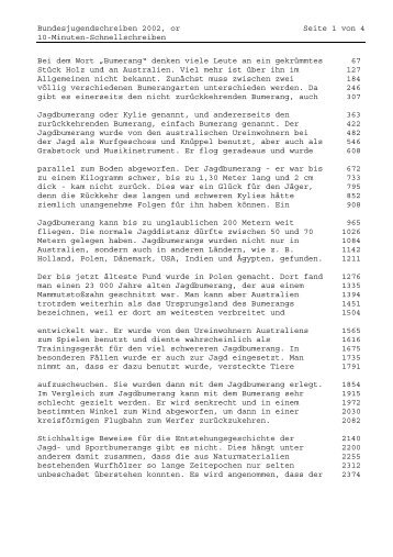 10-Minuten-Abschrift - BJCKM