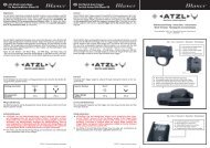 Atzl Match-Hunt-Trigger for Bolt Action Rifle Blaser R8 Atzl Match ...