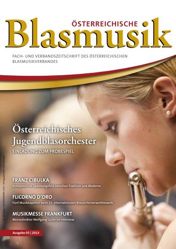 Online lesen - Österreichischer Blasmusikverband