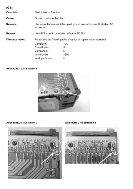 Technische Info 2006 - Blaupunkt