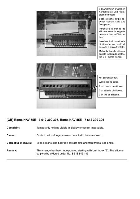 Technische Info 2006 - Blaupunkt