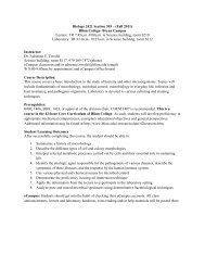 Biology 2421 Section 305 – (Fall 2011) Blinn College- Bryan ...