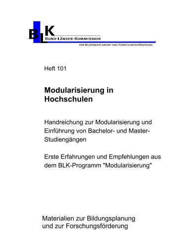 Modularisierung von Studiengängen - KFH