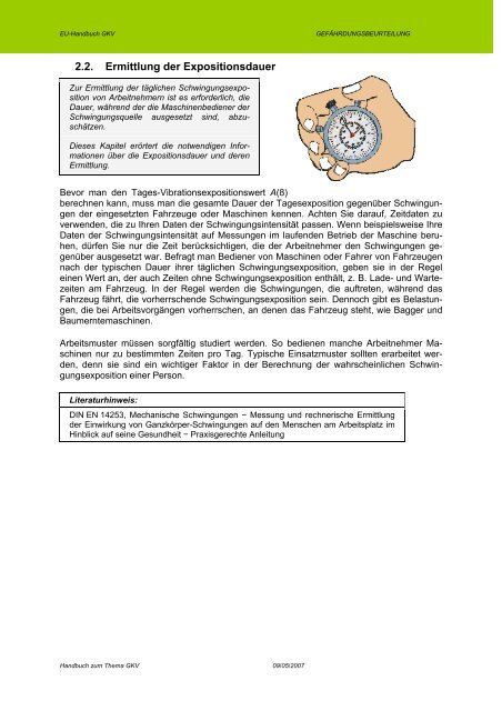 Handbuch Ganzkörper-Vibration - Bundesministerium für Arbeit und ...