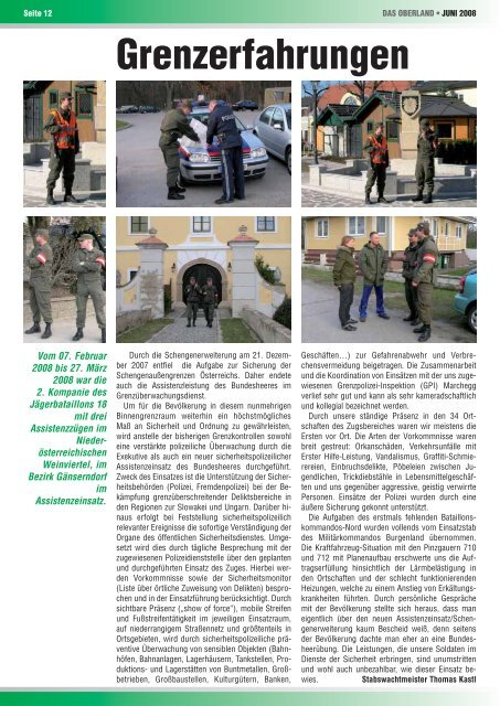 Auftrag ausgeführt! - Österreichs Bundesheer