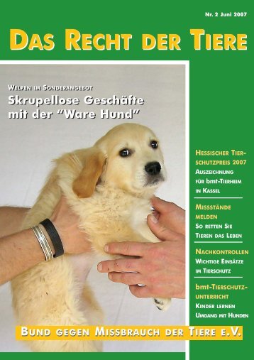 Download PDF - Bund gegen Missbrauch der Tiere