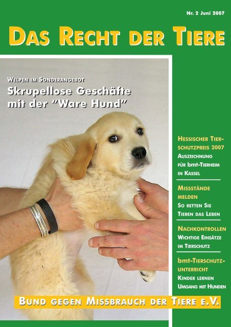 Download PDF - Bund gegen Missbrauch der Tiere