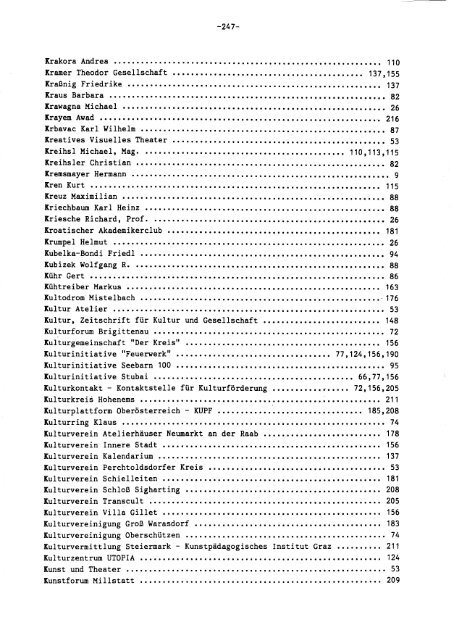 Kunstbericht 1990 - Bundesministerium für Unterricht, Kunst und Kultur