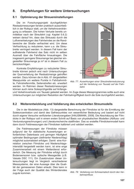 Forschungsbericht "Optimierung der Feuchtsalzstreuung" [barrierearm]