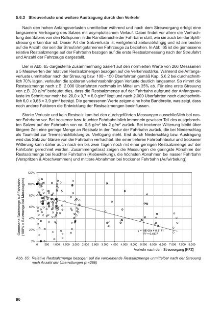Forschungsbericht "Optimierung der Feuchtsalzstreuung" [barrierearm]