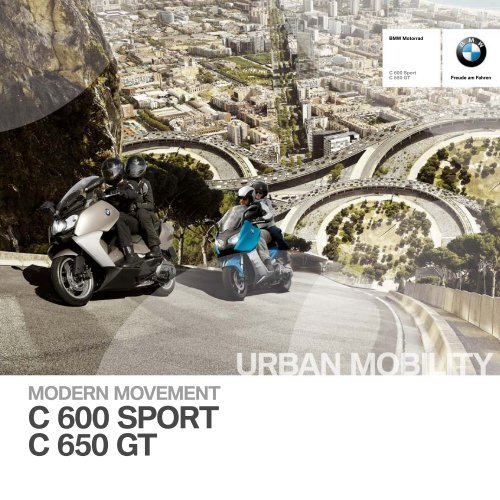 Katalog C 600 Sport C 650 GT BMW Motorrad