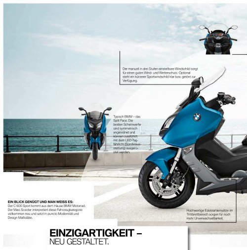 Katalog C 600 Sport C 650 GT - BMW Motorrad