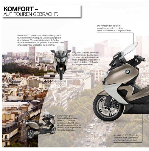 Katalog C 600 Sport C 650 GT - BMW Motorrad