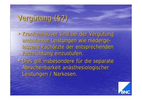 Was gibt es Neues? - Berufsverband Niedergelassener Chirurgen