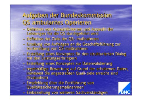 Was gibt es Neues? - Berufsverband Niedergelassener Chirurgen