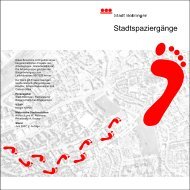 Stadtspaziergänge - Stadt Böblingen