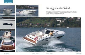 November 2011 Windy 31 Zonda “Rassig wie der Wind...” - boot24.ch