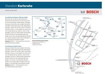 Standort Karlsruhe - Bosch-Career