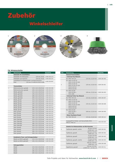 Download (PDF - 34,3 MB) - Bosch Elektrowerkzeuge für Heimwerker