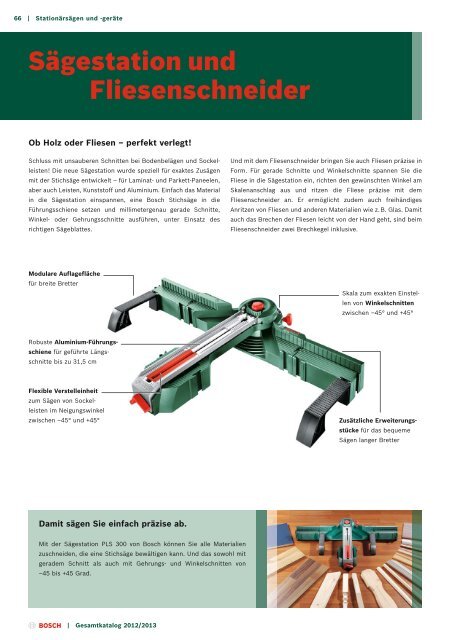 Download (PDF - 34,3 MB) - Bosch Elektrowerkzeuge für Heimwerker
