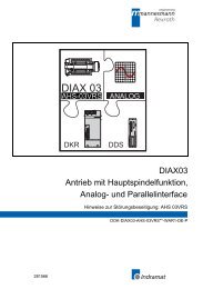 DIAX 03 - Bosch Rexroth